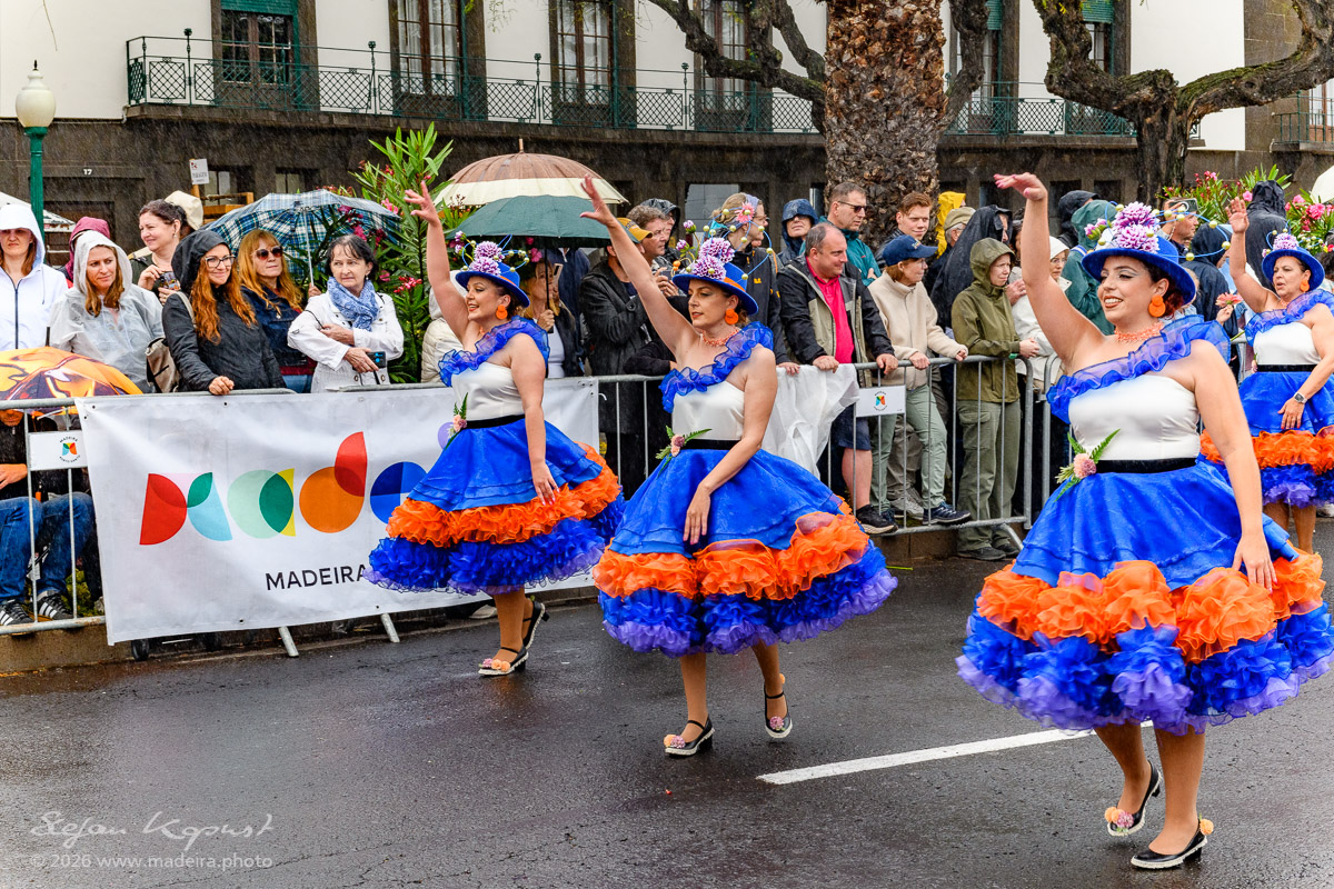 Blumenfest Madeira mit Tanzgruppe Nuvem D’Afectos