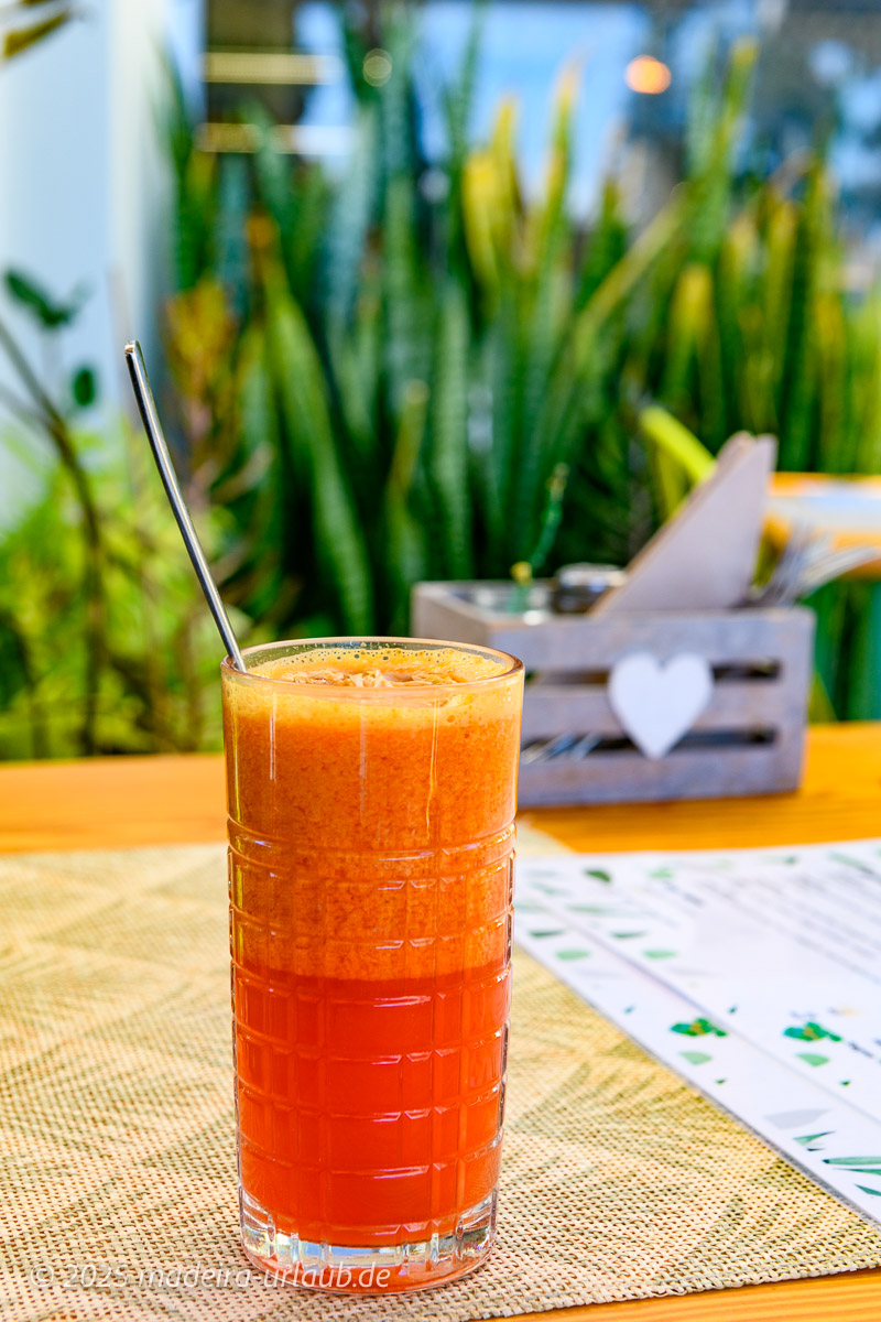 Natursaft Sunny Day Ingwer Orange Karotte