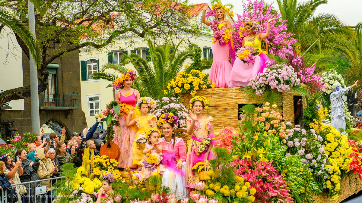 Blumenfest Madeira 2026 Umzugswagen