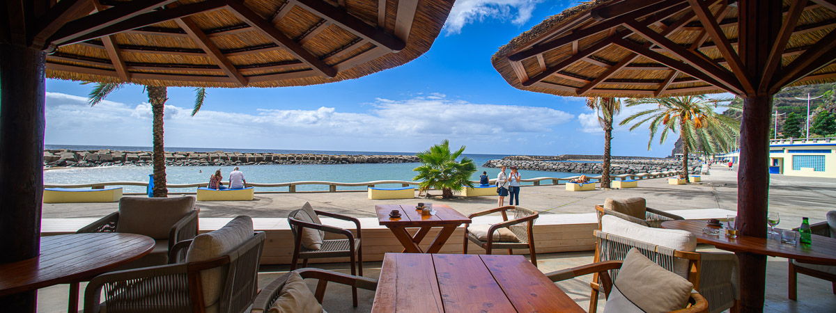 Calheta Beach auf Madeira